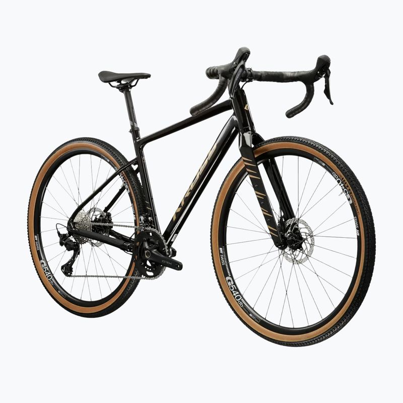 Bicicletă gravel KROSS Esker 6.0 black/gold/gloss 2