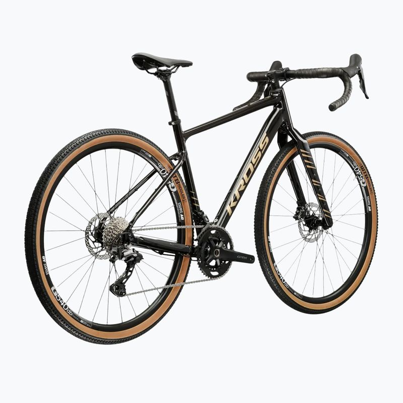 Bicicletă gravel KROSS Esker 6.0 black/gold/gloss 3