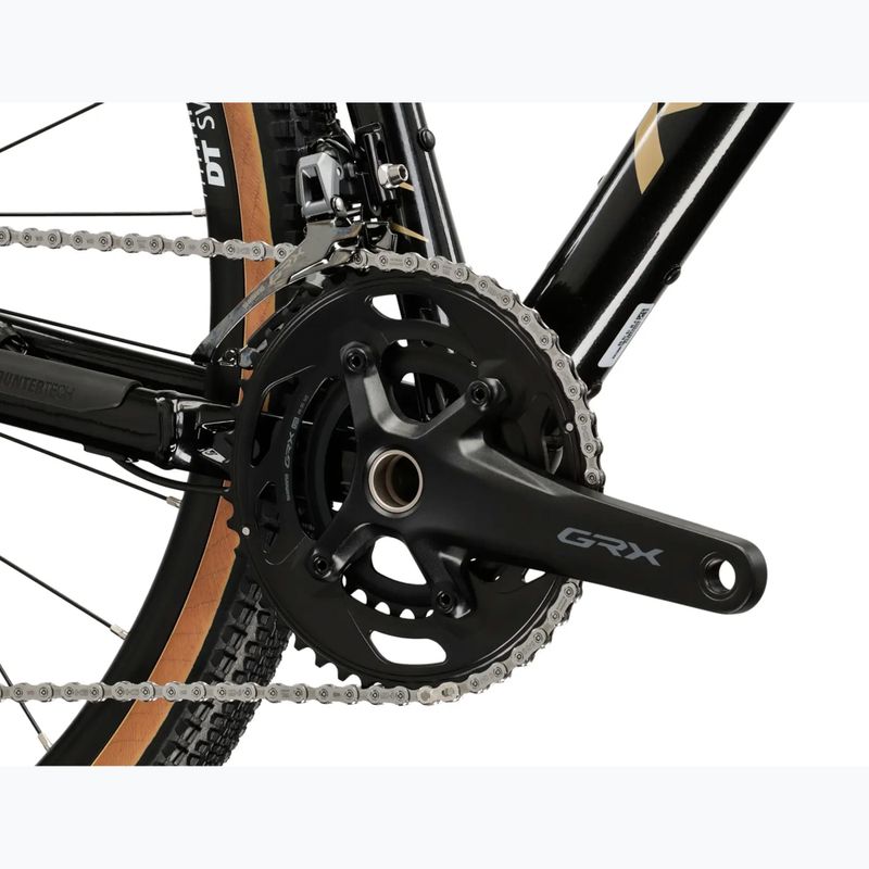 Bicicletă gravel KROSS Esker 6.0 black/gold/gloss 10