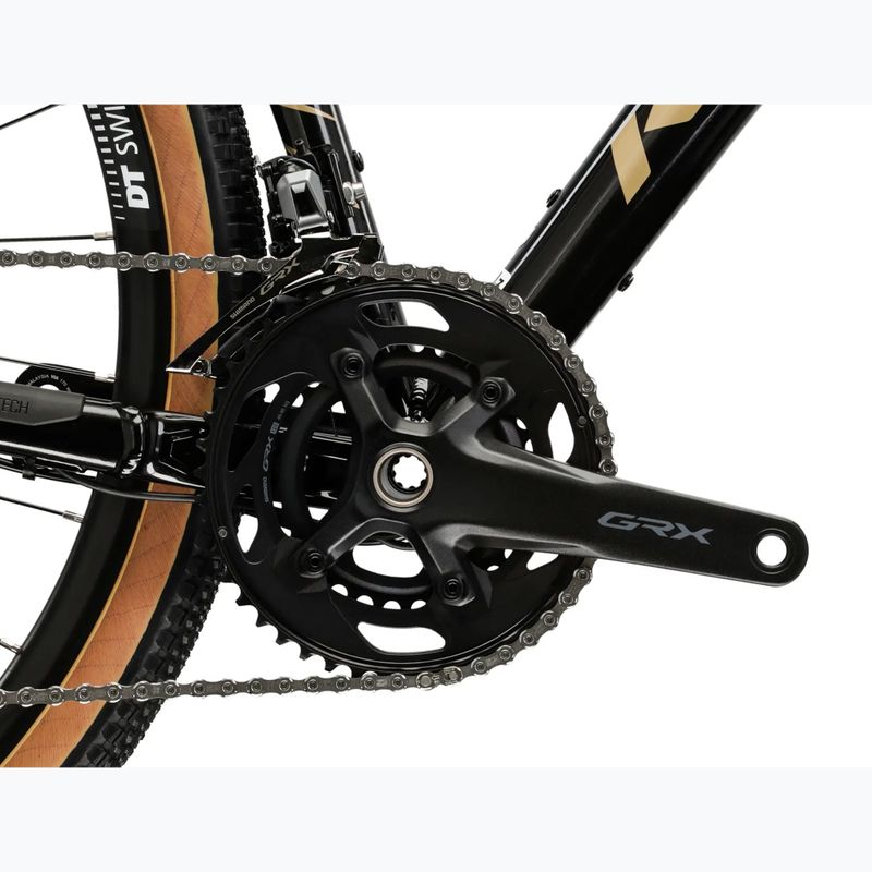 Bicicletă gravel KROSS Esker 6.0 black/gold/gloss 11