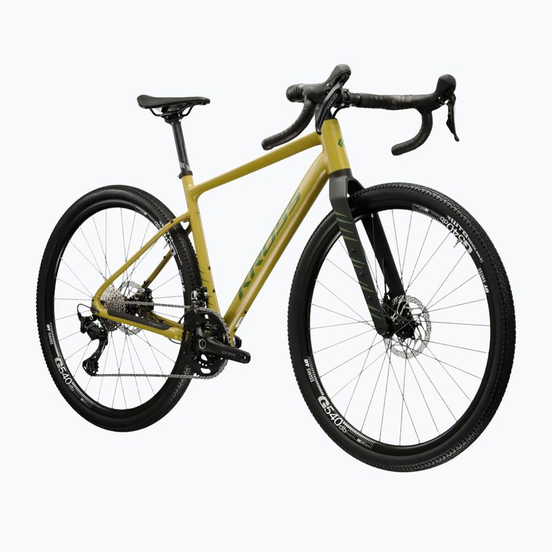 Bicicletă gravel KROSS Esker 6.0 brown/green/matte 2