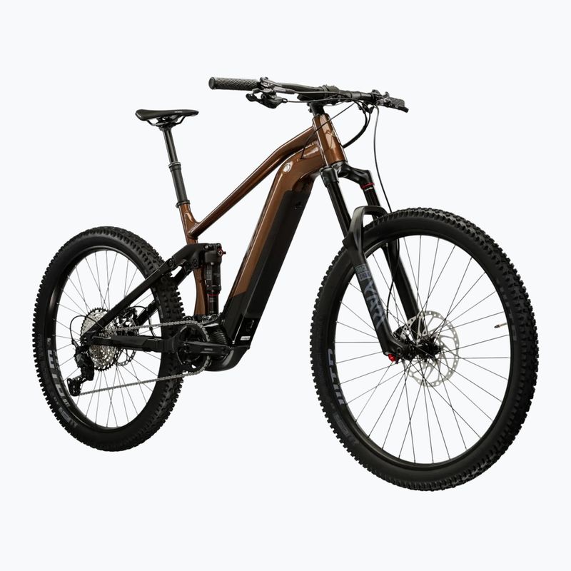 Bicicletă electrică pentru bărbați KROSS Grist Boost 3.0 el. 630 Wh brown/black/gloss 2