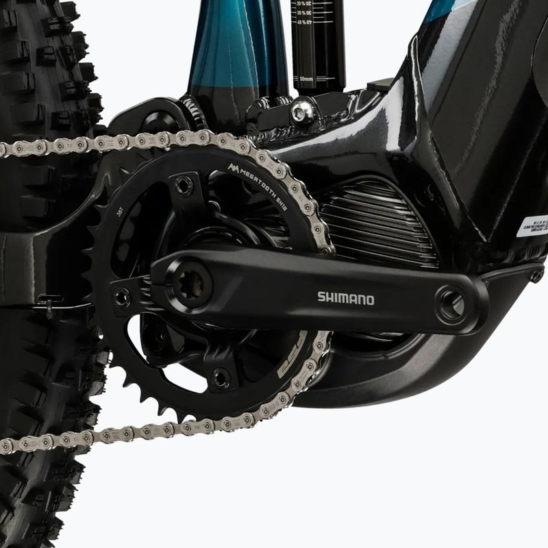 Bicicletă electrică KROSS Grist Boost 2.0 el. 630 Wh turquoise/black/glossy 9