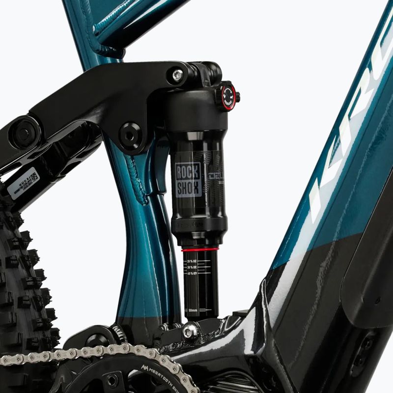 Bicicletă electrică KROSS Grist Boost 2.0 el. 630 Wh turquoise/black/glossy 11