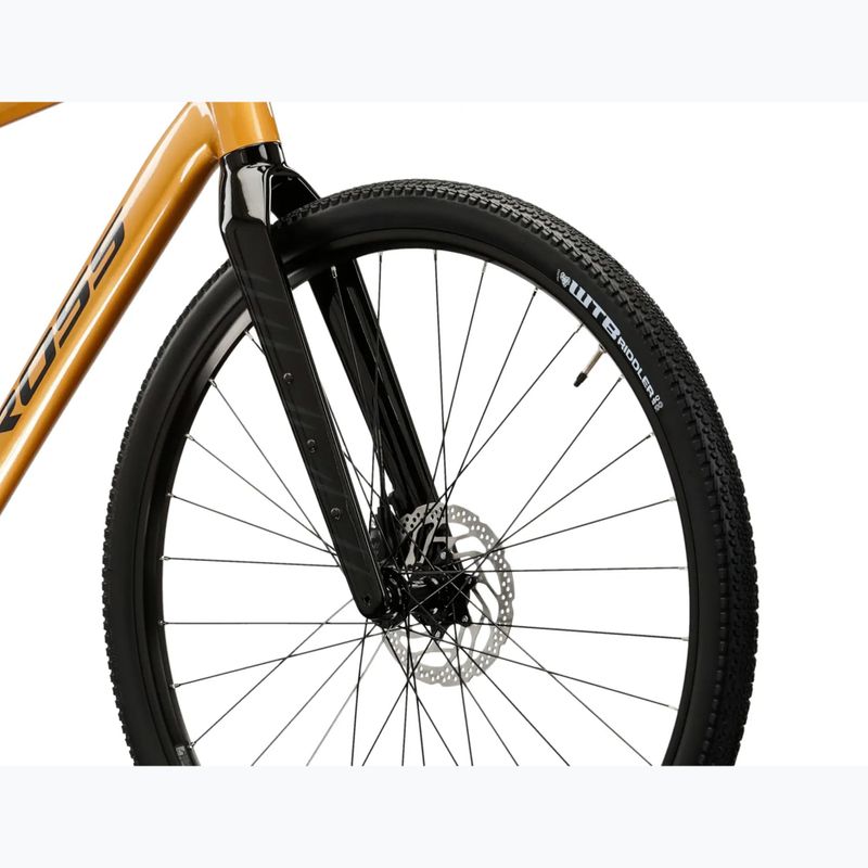 Bicicletă gravel KROSS Esker 5.0 gold/graphite 6