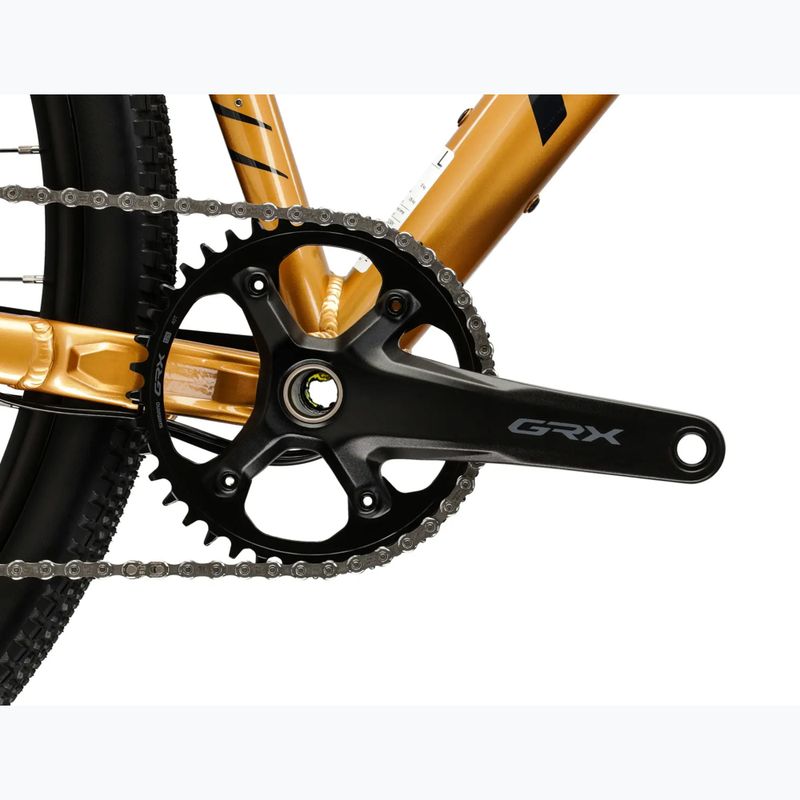 Bicicletă gravel KROSS Esker 5.0 gold/graphite 11