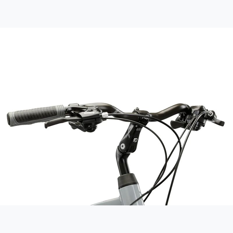 Bicicletă de trekking pentru bărbați KROSS Trans 1.0 grey/black/gloss 4