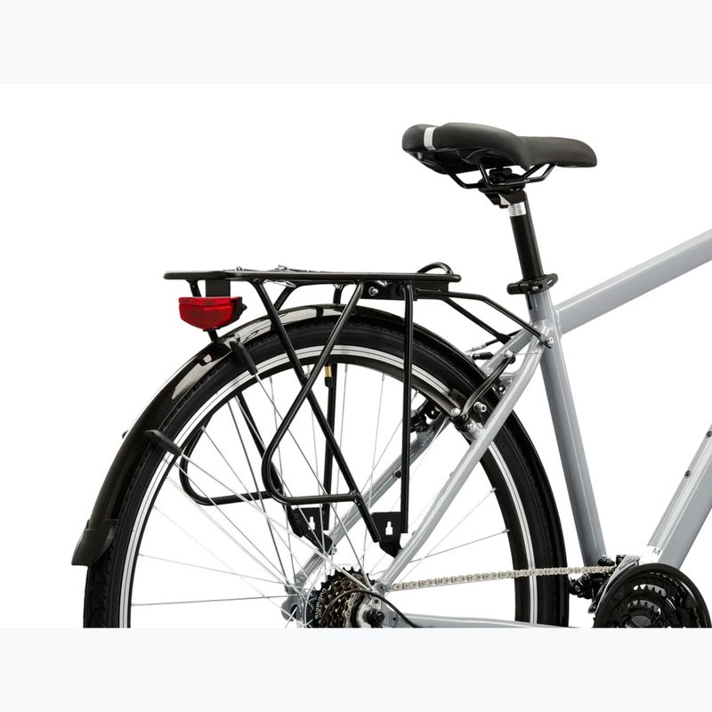 Bicicletă de trekking pentru bărbați KROSS Trans 1.0 grey/black/gloss 10