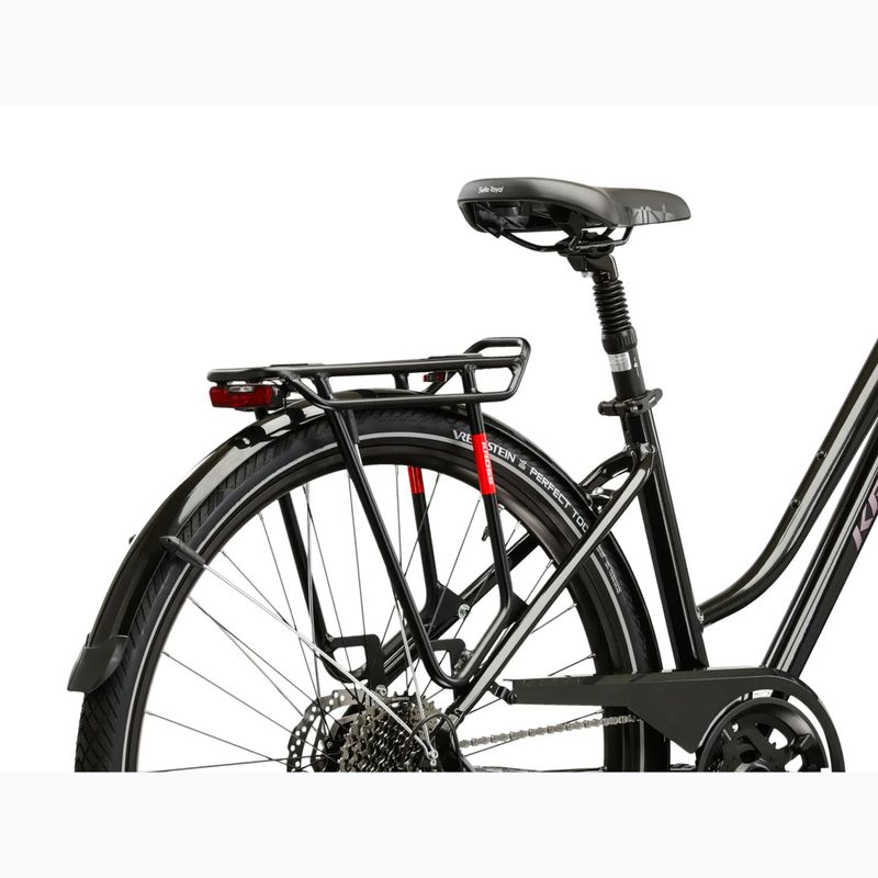 Bicicletă de trekking pentru femei KROSS Trans 7.0 In black/pink/gloss 11