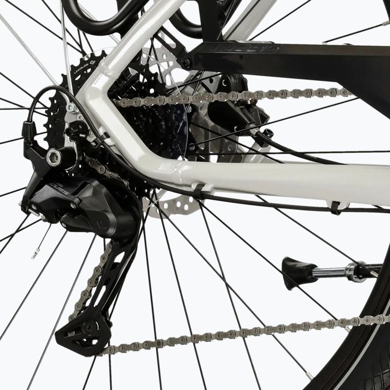 Bicicletă trekking KROSS Trans 5.0 grey/navy blue/gloss 8