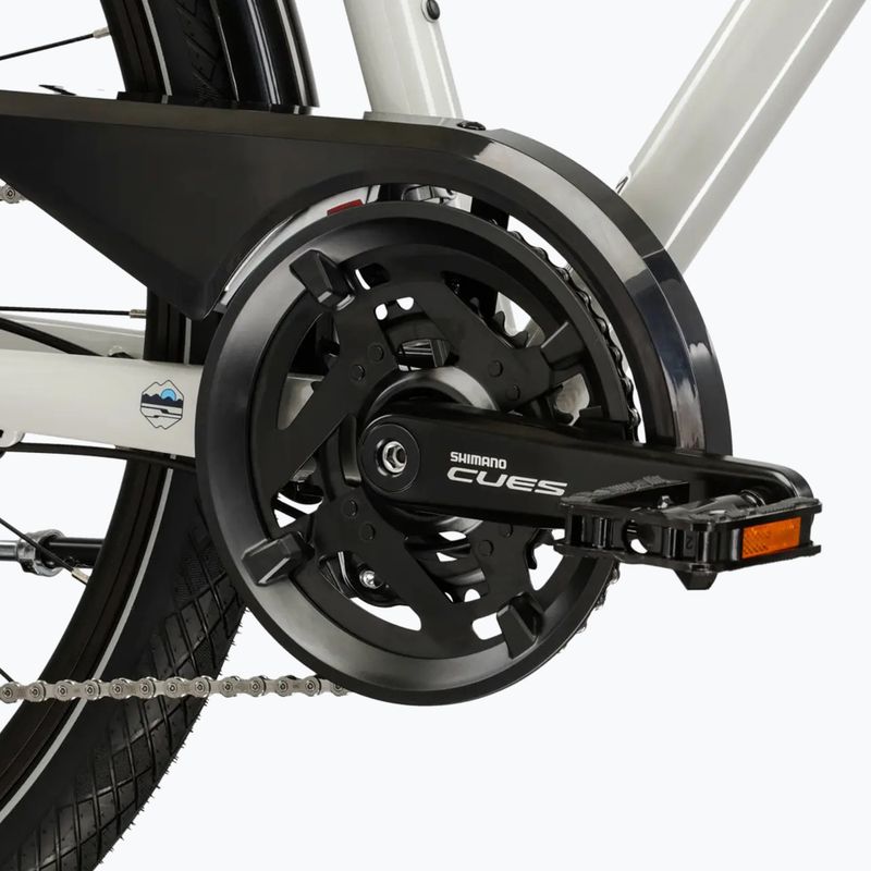 Bicicletă trekking KROSS Trans 5.0 grey/navy blue/gloss 9