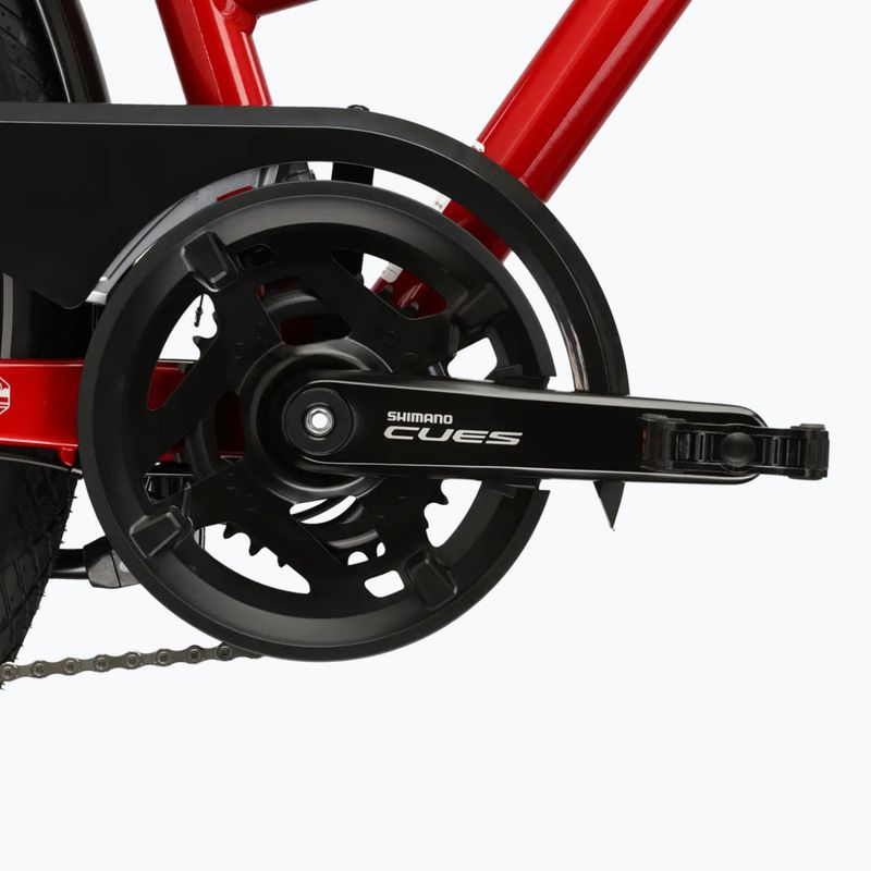 Bicicletă trekking pentru femei KROSS Trans 5.0 In red/silver/gloss 10