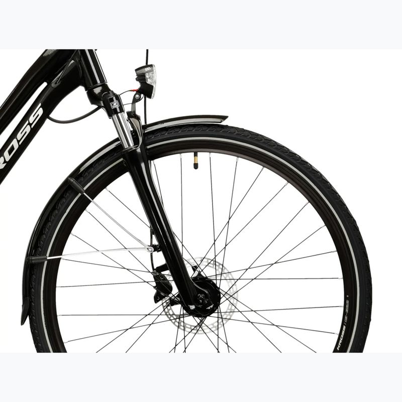 Bicicletă trekking pentru femei KROSS Trans 4.0 In black/silver/gloss 6