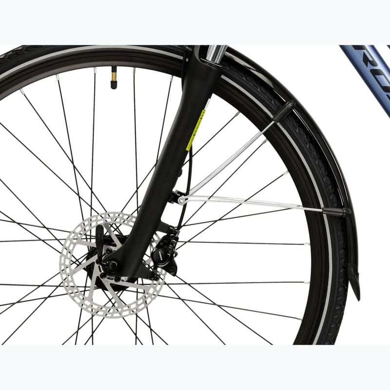 Bicicletă trekking pentru femei KROSS Trans 4.0 In blue/black/matte 7