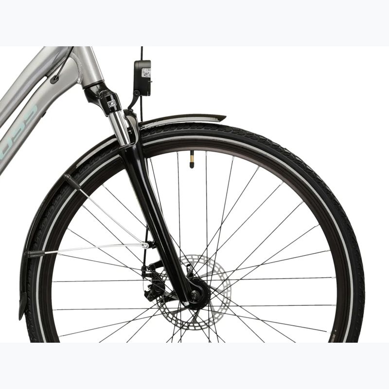 Bicicletă trekking pentru femei KROSS Trans 3.0 In silver/gray/gloss 6