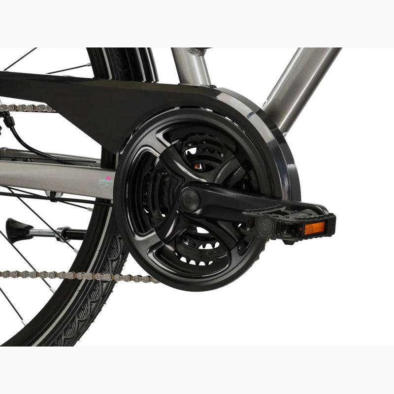 Bicicletă trekking pentru femei KROSS Trans 3.0 In silver/gray/gloss 9