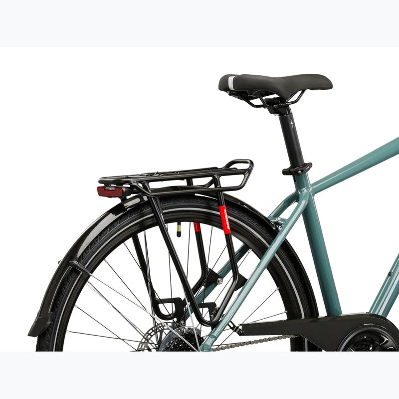 Bicicletă de trekking pentru bărbați KROSS Trans 3.0 green/silver/gloss 11
