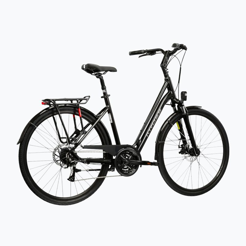 Bicicletă de oraș KROSS Sentio 3.0 black/silver/gloss 3