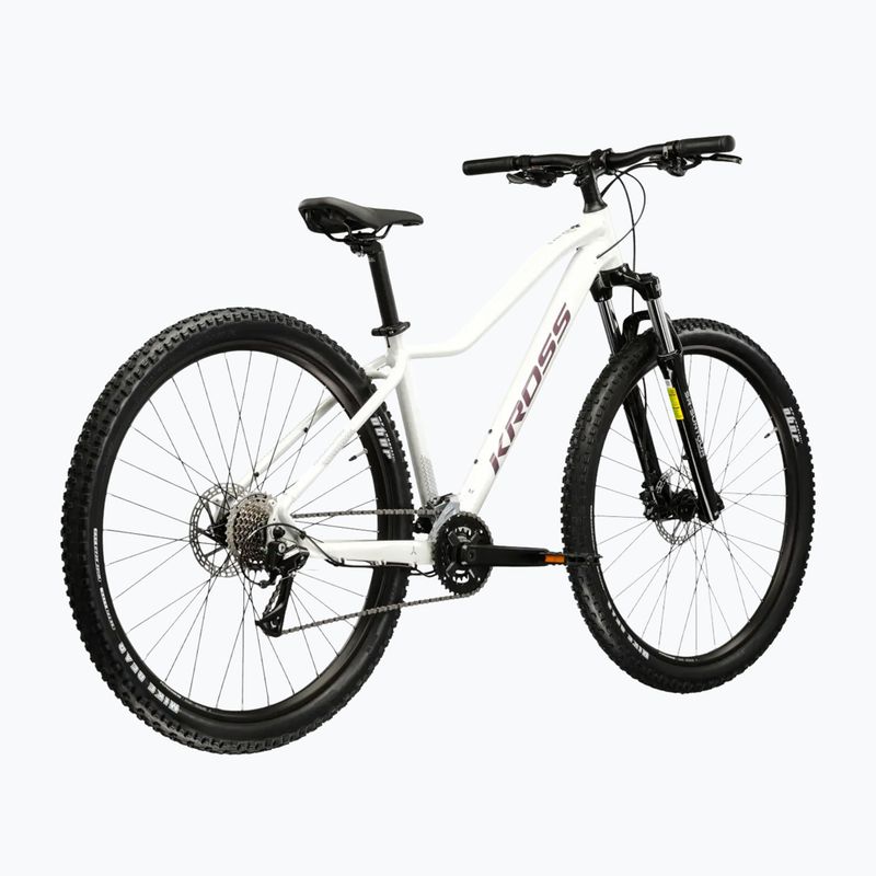 Bicicletă de munte pentru femei KROSS Lea 4.0 W 29 white/purple/gloss 3