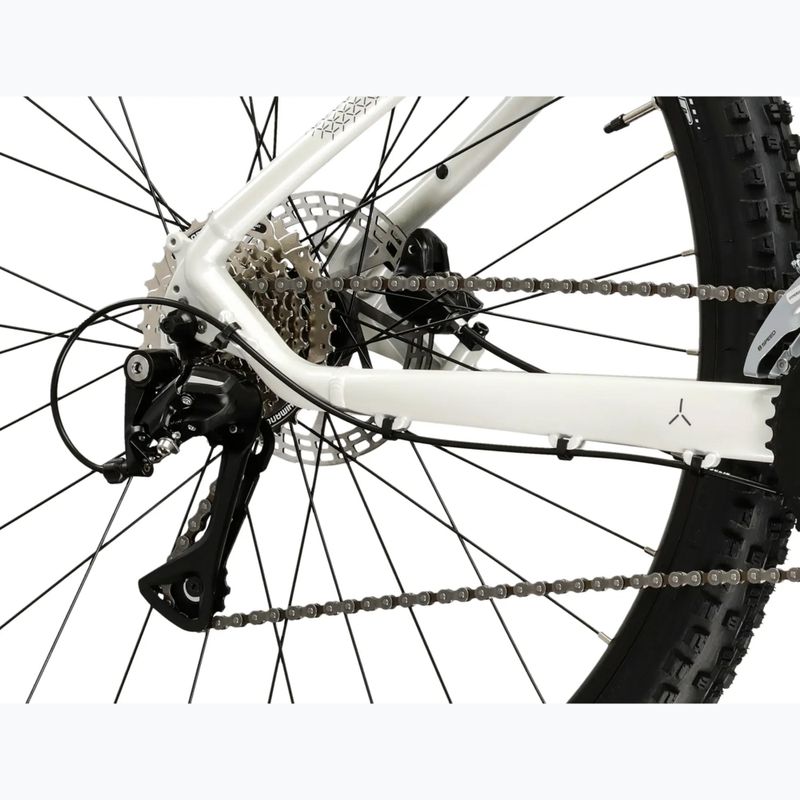 Bicicletă de munte pentru femei KROSS Lea 4.0 In 27.5 white/purple/gloss 8