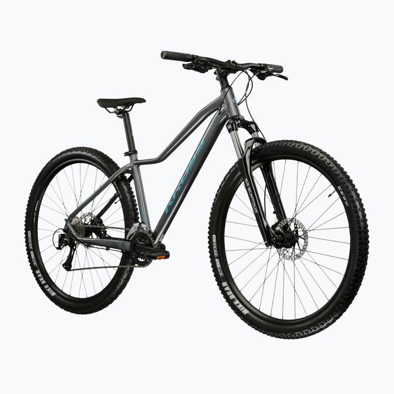 Bicicletă de munte pentru femei KROSS Lea 4.0 In 27.5 grey/turquoise/gloss 2