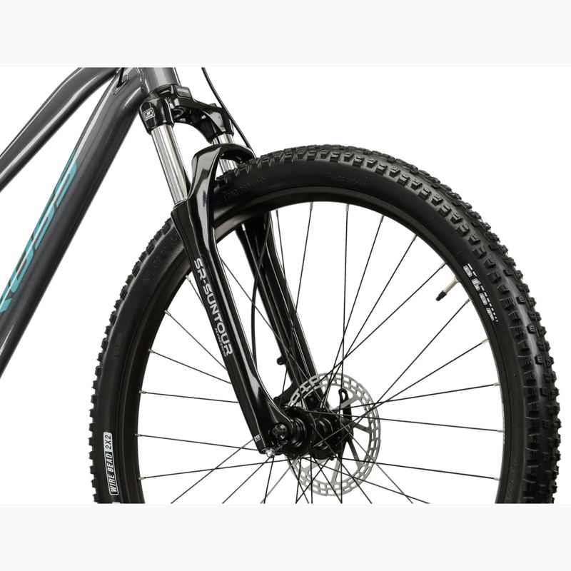Bicicletă de munte pentru femei KROSS Lea 4.0 In 27.5 grey/turquoise/gloss 5