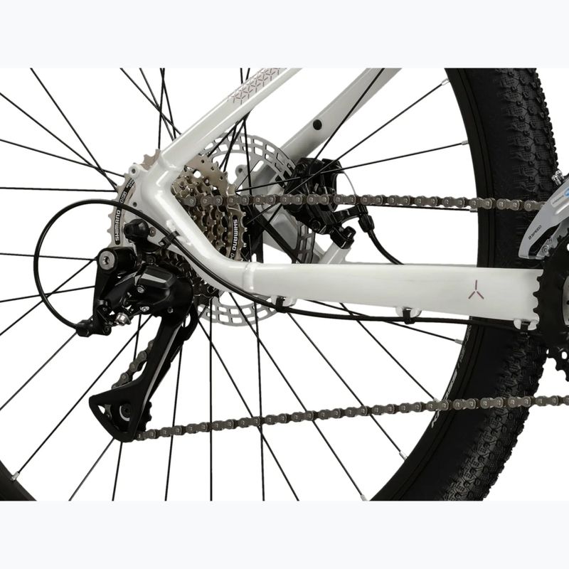 Bicicletă de munte pentru femei KROSS Lea 3.0 W 29 white/pink/gloss 8