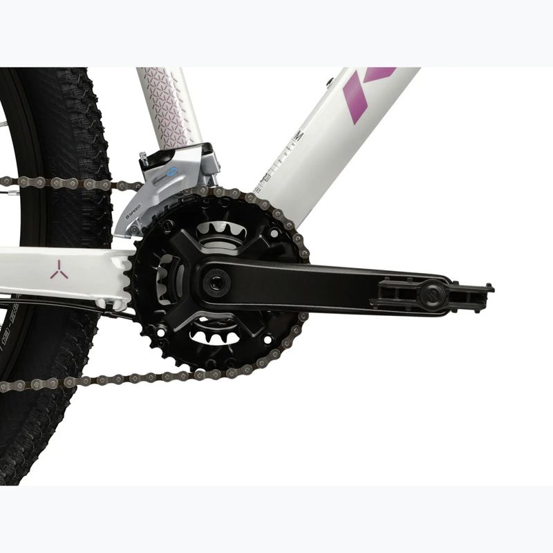 Bicicletă de munte pentru femei KROSS Lea 3.0 W 29 white/pink/gloss 10
