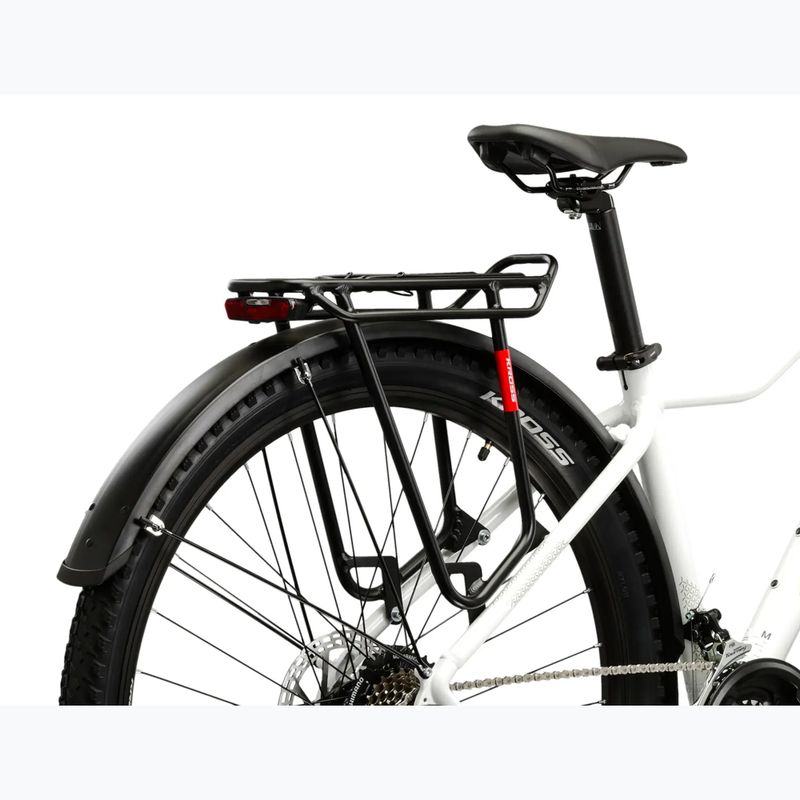 Bicicletă de munte pentru femei KROSS Lea 2.0 Eq W 27.5 white/gold/gloss 9
