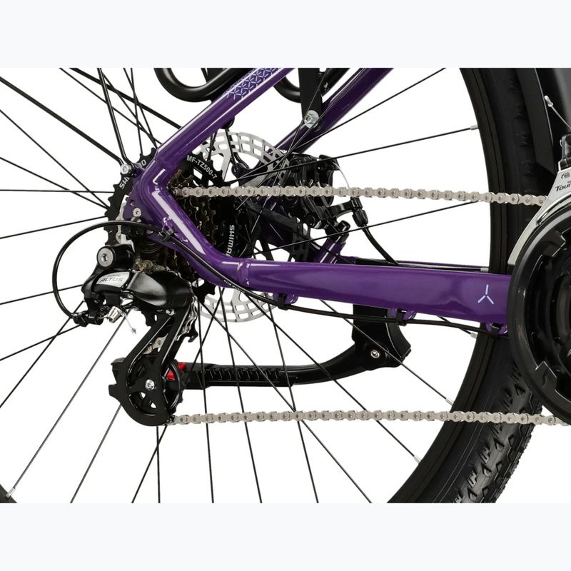 Bicicletă de munte pentru femei KROSS Lea 2.0 Eq W 27.5 purple/purple/gloss 8