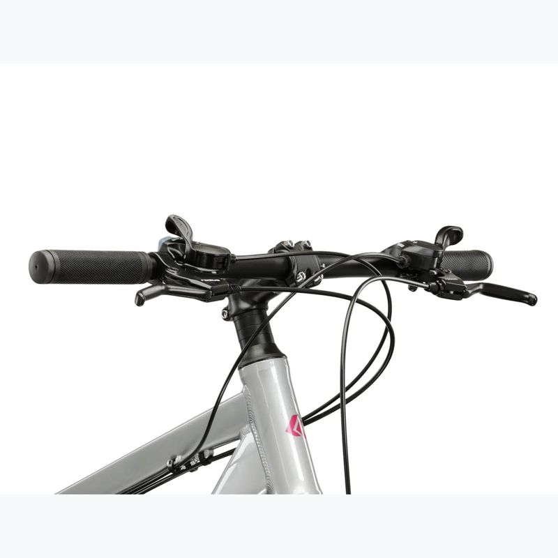 Bicicletă de munte pentru femei KROSS Lea 1.0 silver/white/gloss 4