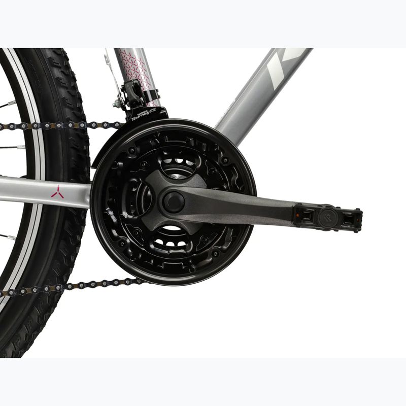 Bicicletă de munte pentru femei KROSS Lea 1.0 silver/white/gloss 9
