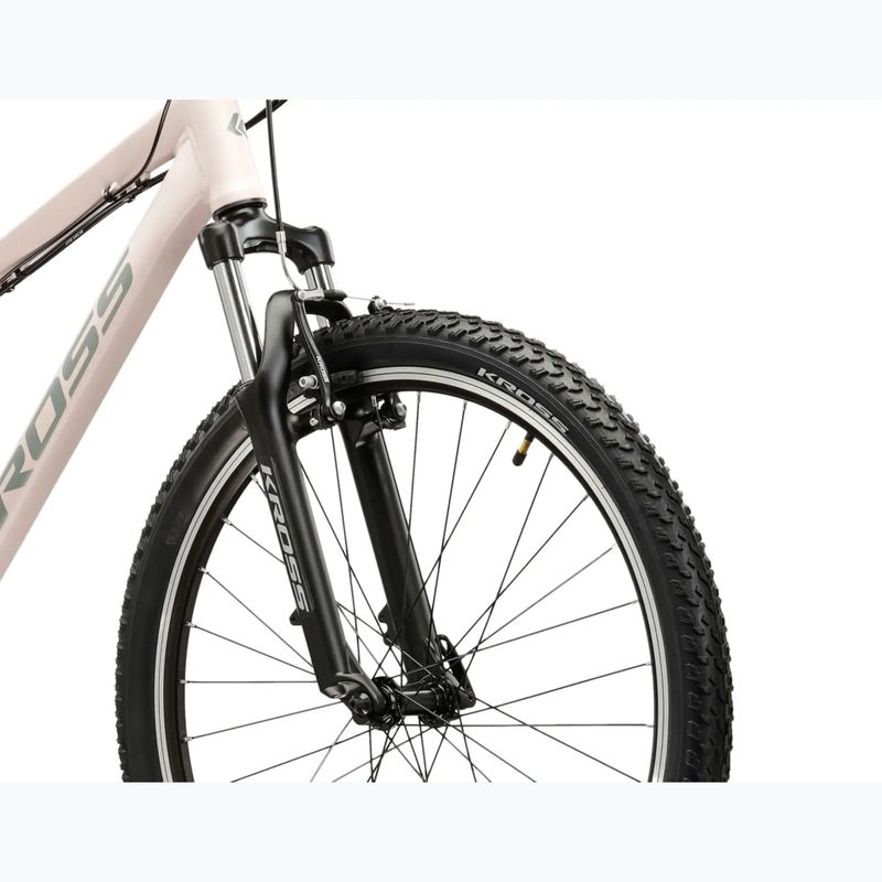 Bicicletă de munte pentru femei KROSS Lea 1.0 pink/grey/matte 5