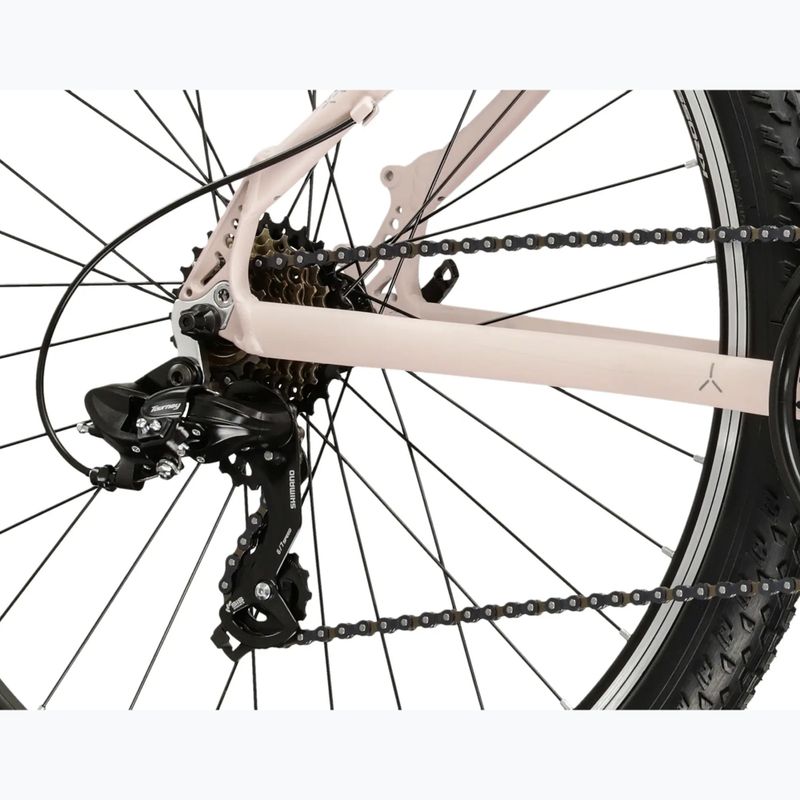 Bicicletă de munte pentru femei KROSS Lea 1.0 pink/grey/matte 6