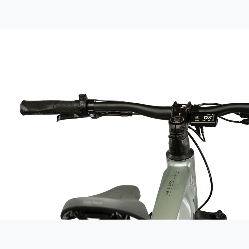 Bicicletă electrică KROSS Influx Hyb 1.0 720Wh green/black/gloss 5