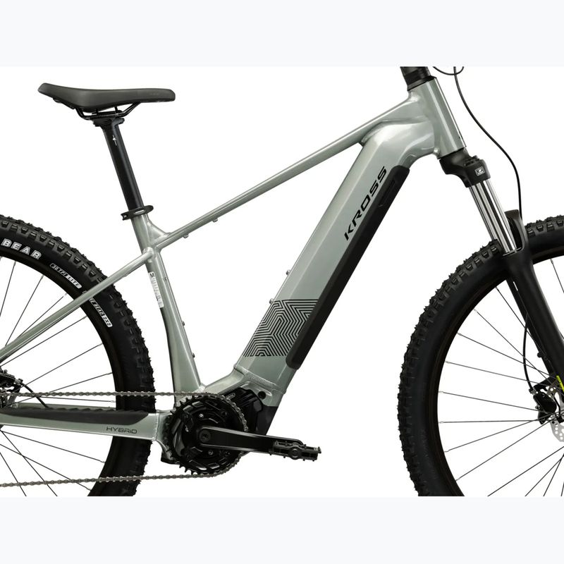 Bicicletă electrică KROSS Influx Hyb 1.0 720Wh green/black/gloss 12