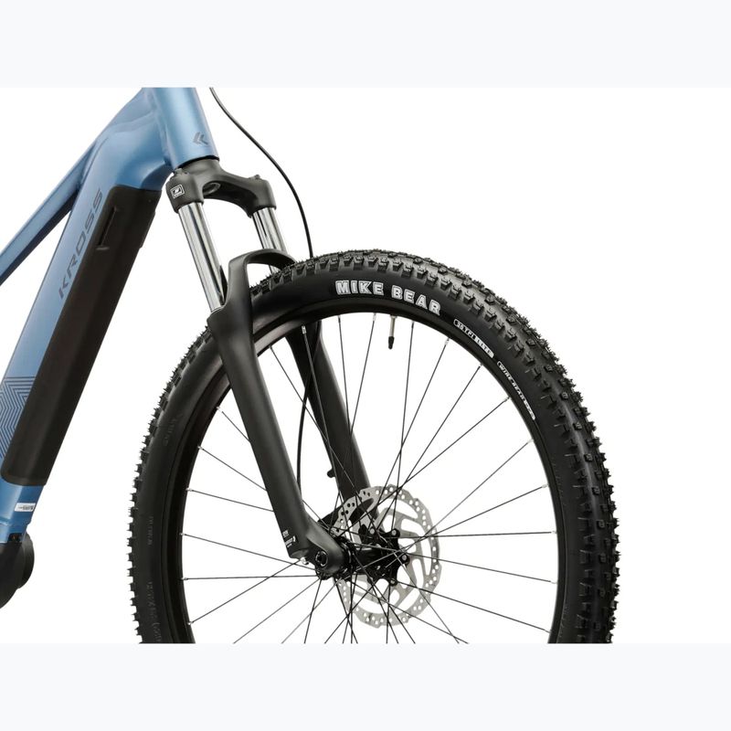 Bicicletă electrică pentru femei KROSS Influx Hyb 1.0 720Wh blue/graphite/matte 6
