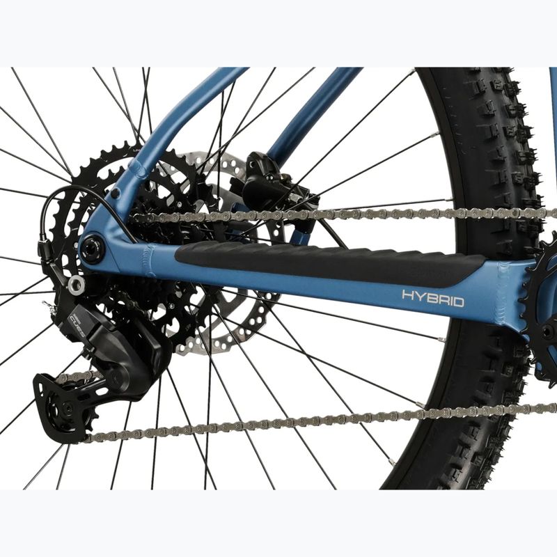 Bicicletă electrică pentru femei KROSS Influx Hyb 1.0 720Wh blue/graphite/matte 8