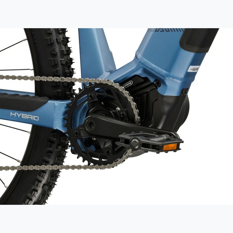 Bicicletă electrică pentru femei KROSS Influx Hyb 1.0 720Wh blue/graphite/matte 9