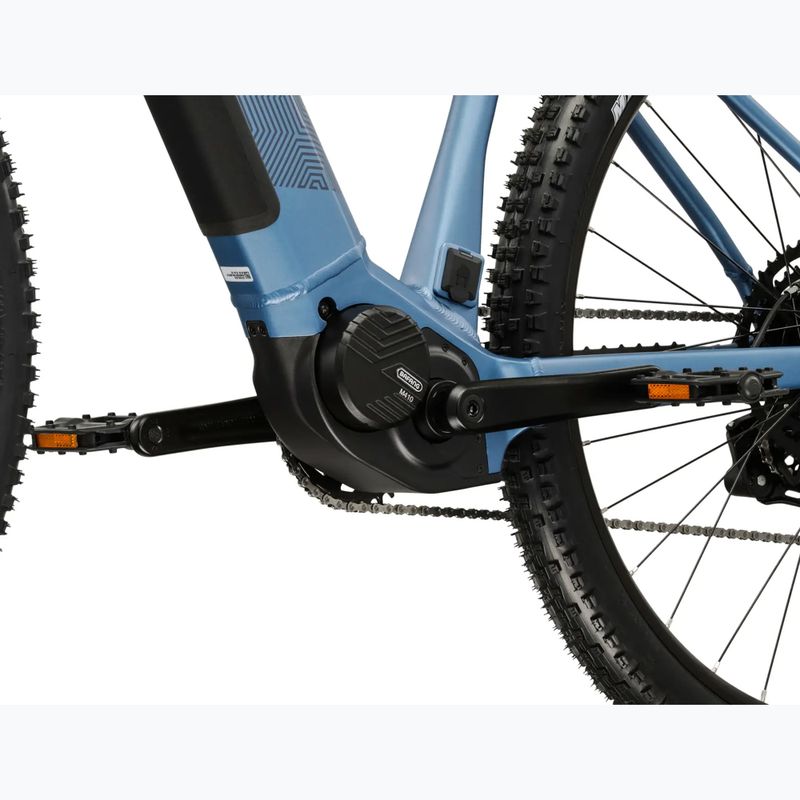 Bicicletă electrică pentru femei KROSS Influx Hyb 1.0 720Wh blue/graphite/matte 10