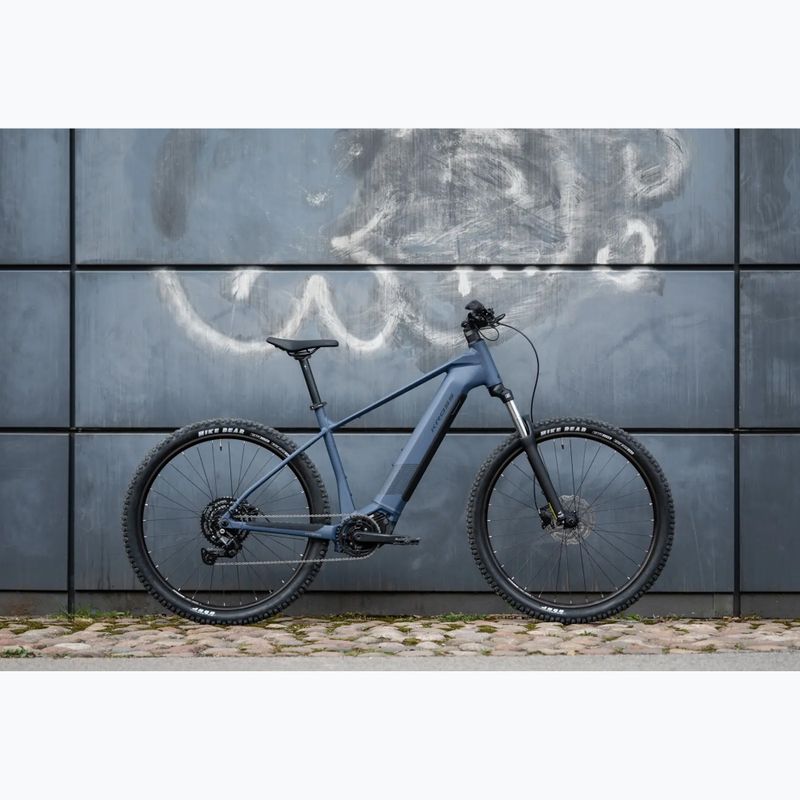 Bicicletă electrică pentru femei KROSS Influx Hyb 1.0 720Wh blue/graphite/matte 14