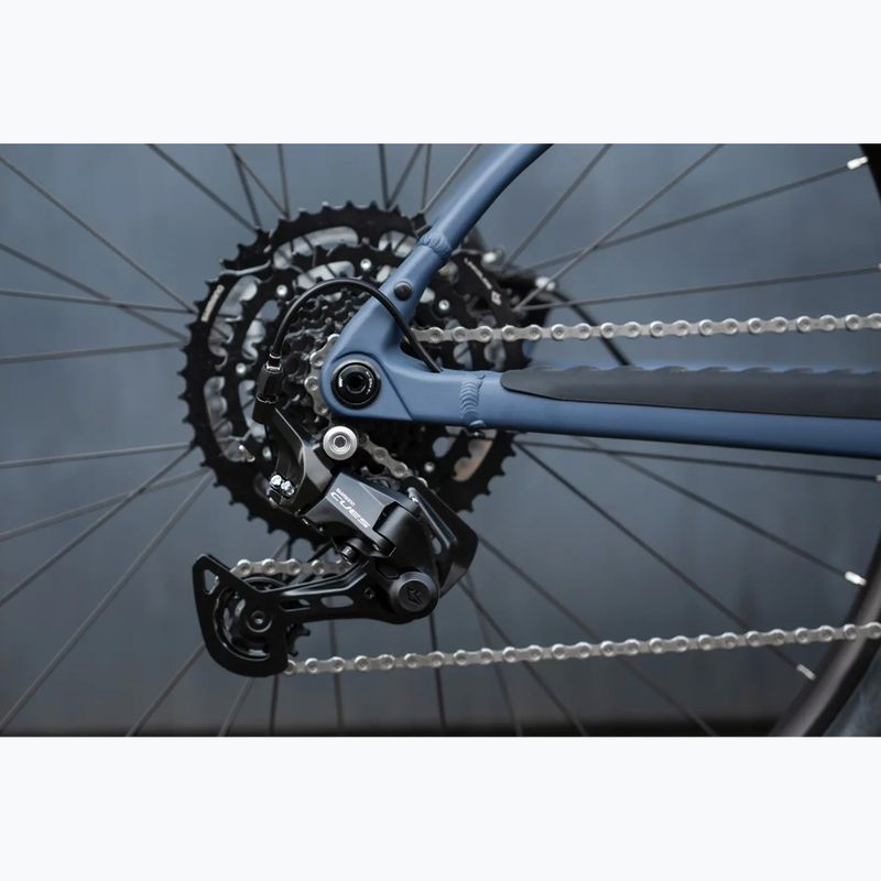 Bicicletă electrică pentru femei KROSS Influx Hyb 1.0 720Wh blue/graphite/matte 15
