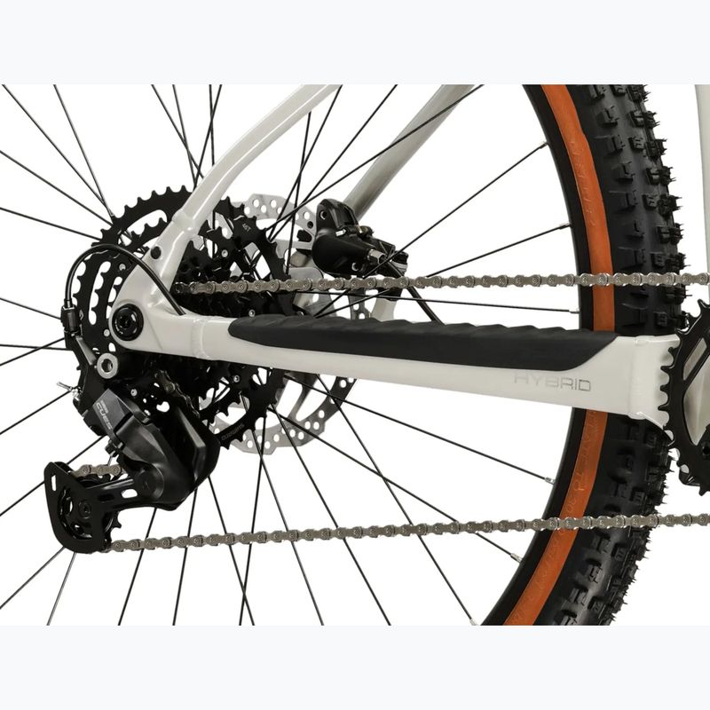 Bicicletă electrică pentru femei KROSS Influx Hyb 1.0 720Wh grey/gold/gloss 8