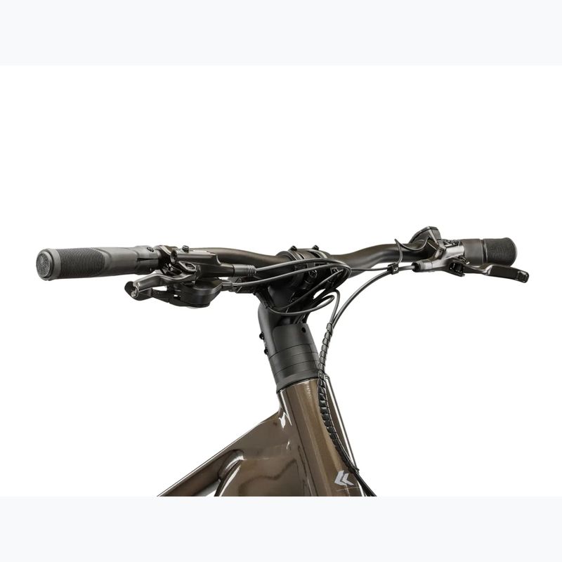 Bicicletă electrică KROSS Influx Suv Hybrid 1.0 820Wh brown/silver/gloss 4
