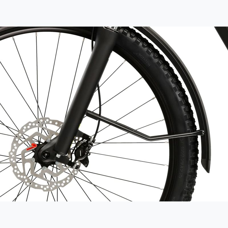 Bicicletă electrică KROSS Influx Suv Hybrid 1.0 820Wh brown/silver/gloss 7