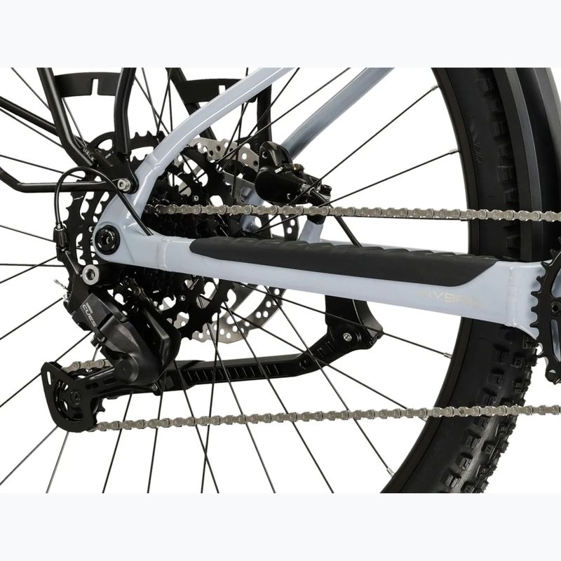 Bicicletă electrică KROSS Influx Suv Hybrid 1.0 820 el. grey/graphite/gloss 8