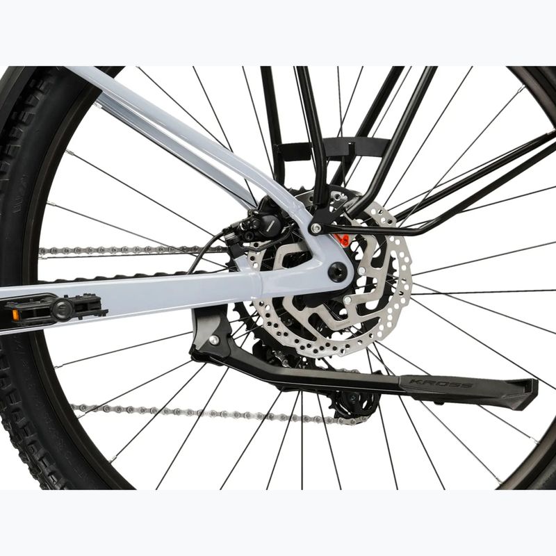 Bicicletă electrică KROSS Influx Suv Hybrid 1.0 820 el. grey/graphite/gloss 11