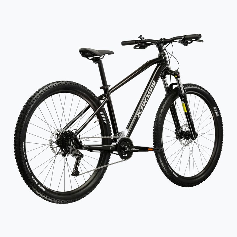 Bicicletă de munte KROSS Hexagon 5.0 29" black/silver/gloss 3