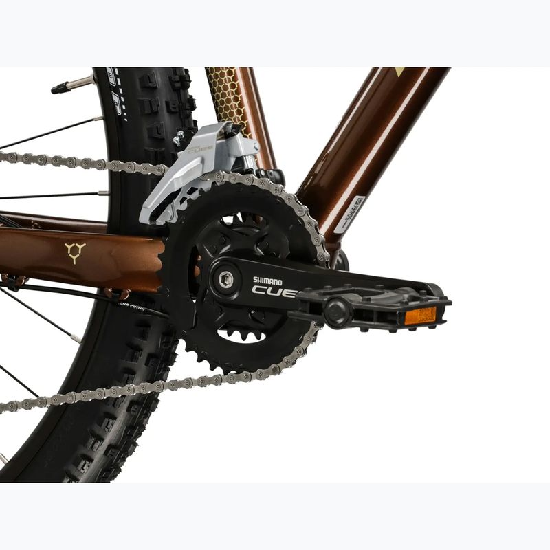 Bicicletă de munte KROSS Hexagon 5.0 29" brown/gold/gloss 9