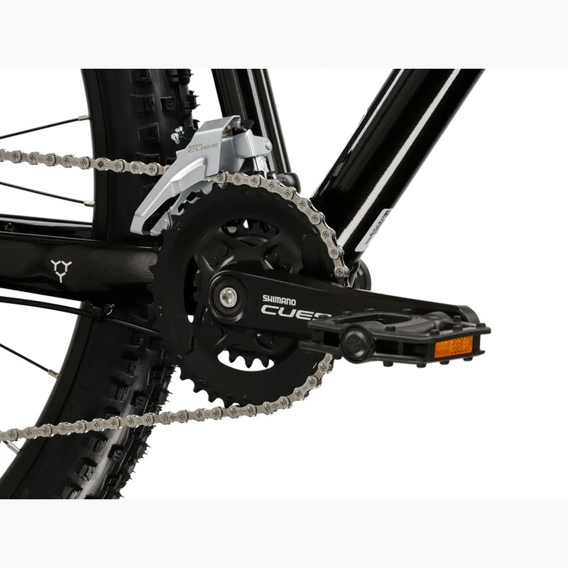 Bicicletă de munte KROSS Hexagon 5.0 27.5" black/silver/gloss 9